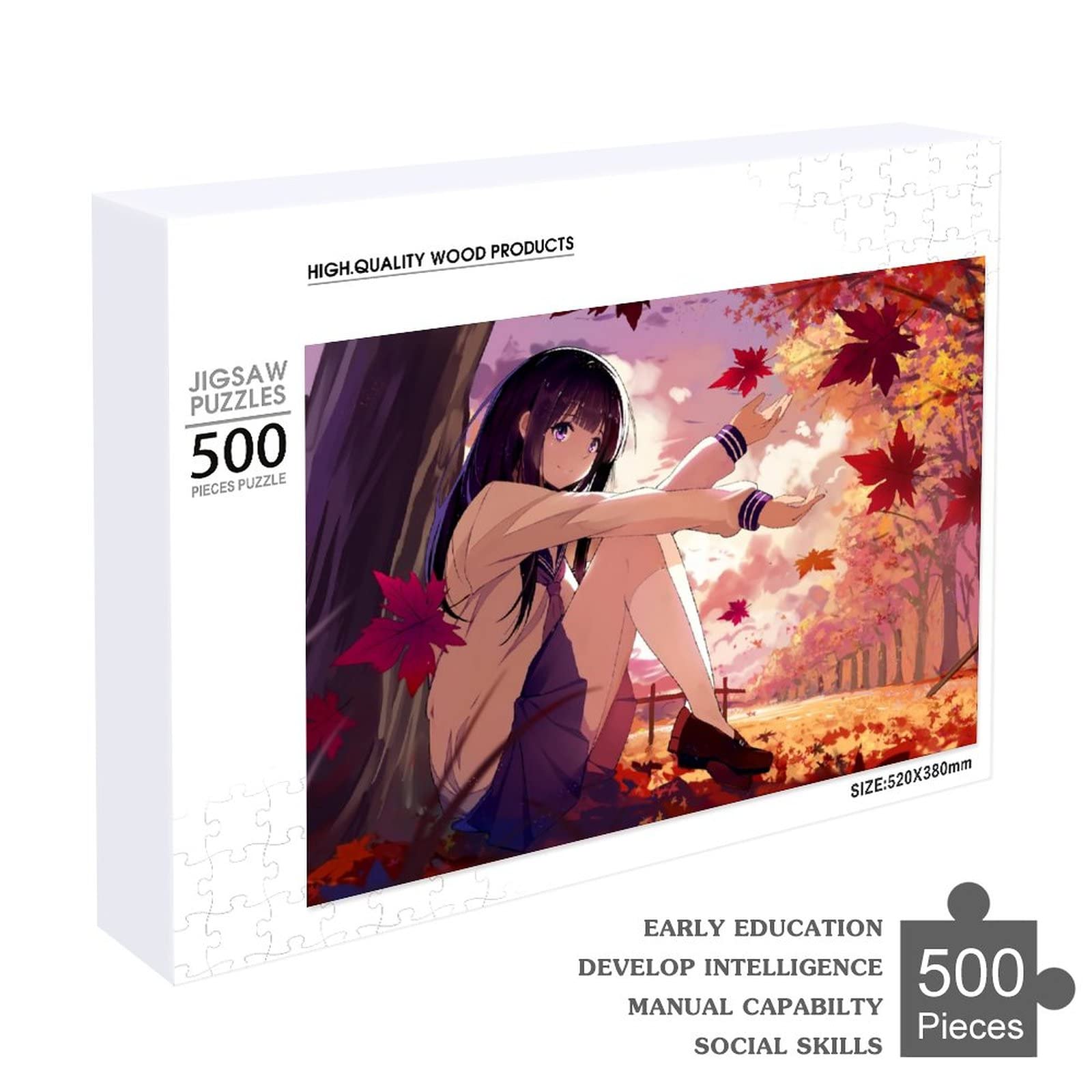 Amazon.co.jp: パズル ポスター アニメポスター氷菓 入須冬実 千反田